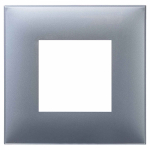 Рамка 1-пост. цвет серый глянцевый, пластик горизонт. и вертик., Avanti DKC