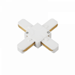 Коннектор X-тип XSB-WH для шинопровода SB белый IN HOME Коннектор X-тип XSB-WH для шинопровода SB белый IN HOME