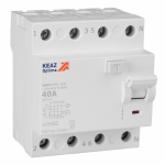 Устройство защитного отключения (УЗО) 4p 40А 100мА AC КЭАЗ _ OptiDin
