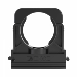 Держатель с крышкой DN 23 мм, полиамид, цвет чёрный Держатель с крышкой DN 23 мм, полиамид, цвет чёрный