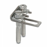 Замыкающий мостик для клеммных блоков крепление на винты 2 зажима 39А DKC (ДКС)