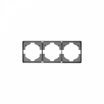 Рамка 3гн титан MIELE ROUND KRANZ (1/100) Рамка 3гн титан MIELE ROUND KRANZ (1/100)