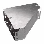 Переходник - редуктор д/лист. каб. лотка без разъема/соедин-ля сужение слева 300мм/100мм с высотой лотка100мм ПРОМРУКАВ