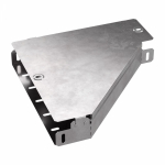 Переходник - редуктор д/лист. каб. лотка без разъема/соедин-ля сужение слева 300мм/100мм с высотой лотка50мм ПРОМРУКАВ