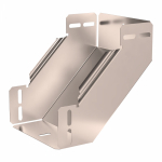 Угол д/листового кабель.лотка 90° вертикально ниспадающий (внешний) без соединит. разъема нержавеющая сталь серый ПРОМРУКАВ Угол д/листового кабель.лотка 90° вертикально ниспадающий (внешний) без соединит. разъема нержавеющая сталь серый ПРОМРУКАВ