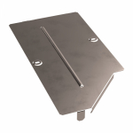 Крышка переходника левого Стандарт INOX (AISI 409) 400х300 Промрукав Крышка переходника левого Стандарт INOX (AISI 409) 400х300 Промрукав