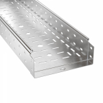 Лоток кабельный листовой 3000x100x300 алюминий с перфорированной боковой стенкой толщ.2мм DKC (ДКС)