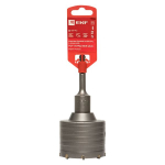 Коронка буровая по бетону с оснасткой TCT-72 М22 SDS-plus EKF Master Коронка буровая по бетону с оснасткой TCT-72 М22 SDS-plus EKF Master