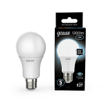 Лампа светодиод 12вт груша A60 Е27 4100К 1200Лм матовая Gauss Black (1/10/50) Лампа светодиод 12вт груша A60 Е27 4100К 1200Лм матовая Gauss Black (1/10/50)