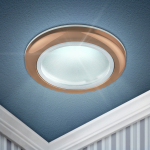 Светильник точечный встраив. с опал./матов. рассеивателем (ГЛН) 50Вт GU5.3 12В IP44 медь WR1 SC ЭРА (1/100) Светильник точечный встраив. с опал./матов. рассеивателем (ГЛН) 50Вт GU5.3 12В IP44 медь WR1 SC ЭРА (1/100)