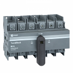 Рубильник 80A 3P реверсивный c рукояткой управления для прямой установки TwinBlock EKF Рубильник 80A 3P реверсивный c рукояткой управления для прямой установки TwinBlock EKF