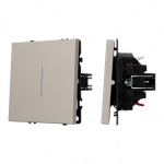 Механизм звонкового выключателя LED SWT-NOBE-MKR1-SFPL-L-CA (230V, 10A) (Arlight, Кашемир) Механизм звонкового выключателя LED SWT-NOBE-MKR1-SFPL-L-CA (230V, 10A) (Arlight, Кашемир)