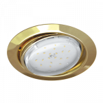 Светильник встраив GX53R-RT-G металл под лампу GX53 поворотный золото IN HOME Светильник встраив GX53R-RT-G металл под лампу GX53 поворотный золото IN HOME