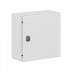 Корпус распред. шкафа 1двер. сталь серый 400мм 400мм 200мм с монтажной платой IP66 DKC