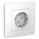 Розетка 1гн с З/К шторки с/у белый 16А Blanca Systeme Electric (1/10) Розетка 1гн с З/К шторки с/у белый 16А Blanca Systeme Electric (1/10)