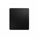 Выключатель 1кл кнопочный с/у оникс механизм с рамкой10А MIELE ROUND KRANZ (1/100)