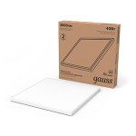 Светильник офисный Gauss 40W 3800lm 6500K IP40 595*595*23mm матовый равномерной засветкой LED 1/4