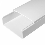 Кабель-канал белый 2-й замок в п/э 100х40 мм (8 м/уп) Промрукав Кабель-канал белый 2-й замок в п/э 100х40 мм (8 м/уп) Промрукав