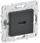 Розетка 1гн HDMI с/у графит механизм SK-H01G SKANDY IEK (1/10/100)