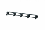 Hyperline CM-1U-ML Кабельный организатор с металлическими кольцами, 19", 1U