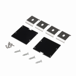 Заглушка торцевая для PAL5050 BLACK /набор 2шт/ Jazzway