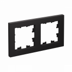 Рамка 2гн карбон AtlasDesign Systeme Electric (1/5)