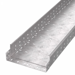 Лоток кабельный листовой 3000x300x100 сталь с перфорированной боковой стенкой толщ.1.5мм ПРОМРУКАВ