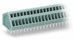 Клемма печатной платы 1 уровень, 3 соединителя, 160В 6А 2.5кВ сечение2.500мм² олово крепл. проводника, соединение с пружинным зажимом IP20 Wago