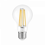 Лампа светодиод 8Вт груша А60 E27 3000K прозрач PLED OMNI 230/50 Jazzway