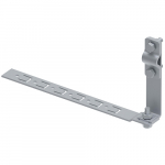 Держатель КЛИК круглого проводника на пластине под черепицу L-210, гор. цинк