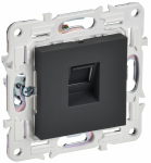 Розетка 1гн комп RJ45 с/у графит кат.5E механизм SK-K01G SKANDY IEK (1/10/100)