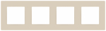 Рамка для розеток и выключателей ЭРА Серия 12 12-5204-02 на 4 поста, Классик, слоновая кость Рамка для розеток и выключателей ЭРА Серия 12 12-5204-02 на 4 поста, Классик, слоновая кость