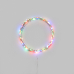 Гирлянда светодиодная Роса 10м 100 LED МУЛЬТИКОЛОР IP20 3xАА (в комплект не вxодят) NEON-NIGHT