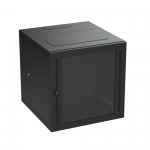 Навесной IT корпус 19" 12U (600х600х650) дверь стекло RAL9005