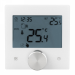 Терморегулятор цифровой SmartWarm W сенсорный, программируемый, с Wi-Fi, белый REXANT Терморегулятор цифровой SmartWarm W сенсорный, программируемый, с Wi-Fi, белый REXANT