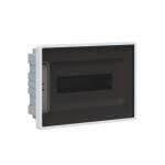 Щиток 12 мод встраиваемый для полых стен FRAME, белый, с тонированной дверцей, с 2 шинами PEN на 6 и 8 отв. Щиток 12 мод встраиваемый для полых стен FRAME, белый, с тонированной дверцей, с 2 шинами PEN на 6 и 8 отв.