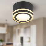 Светильник настенно-потолочный спот ЭРА OL51 BK GX53 IP20 черный Светильник настенно-потолочный спот ЭРА OL51 BK GX53 IP20 черный