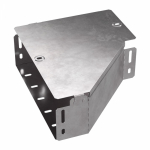 Переходник - редуктор д/лист. каб. лотка без разъема/соедин-ля сужение слева 300мм/150мм с высотой лотка100мм ПРОМРУКАВ