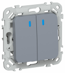 FLITE Выключ. 2-кл. кноп. с инд. 10А ВС12-2-1-ФлМ мар. IEK FLITE Выключ. 2-кл. кноп. с инд. 10А ВС12-2-1-ФлМ мар. IEK