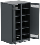 ITK LINEA B Шкаф (пустой) 2000х1200мм дверь двуст. мет. чер.