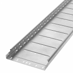 Лоток перфорированный Профи INOX (AISI 304) 300х50х6000 (1,2 мм) (12 м/уп) Промрукав