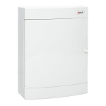 Щит распределительный навесной "Unix" белая дверь 2х12 модулей IP40 EKF PROxima