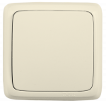 Выкл 1-клавиш. в сборе 10А 250В о/у бежевый глянц. IP20 HEGEL Выкл 1-клавиш. в сборе 10А 250В о/у бежевый глянц. IP20 HEGEL