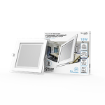 Светильник кв 18Вт 1480Лм 4000K 220-240В IP20 монт Ø155х155 200*200*30 с дек стек LED Gauss Glass1/20 Светильник кв 18Вт 1480Лм 4000K 220-240В IP20 монт Ø155х155 200*200*30 с дек стек LED Gauss Glass1/20