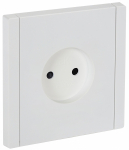 Розетка 1гн без З/К шторки с/у белый винт.клем 10А FP217 FORTE&PIANO IEK (1/10/100)
