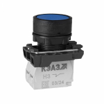 Кнопочный выкл. в сборе плоск., 1 упр. элемент синий 2НО 2НЗ 0переключ. IP40 без фиксации, КЭАЗ Кнопочный выкл. в сборе плоск., 1 упр. элемент синий 2НО 2НЗ 0переключ. IP40 без фиксации, КЭАЗ