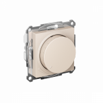 Светорегулятор 400Вт поворотно-нажимной с/у крем механизм AtlasDesign Systeme Electric