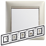 Рамка 5гн жемчуг Valena Legrand (1) Рамка 5гн жемчуг Valena Legrand (1)