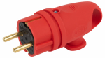 Вилка угловая с кольцом с З/К красная каучук 16A IP44 VX11-R-IP44 ЭРА (1/100) Вилка угловая с кольцом с З/К красная каучук 16A IP44 VX11-R-IP44 ЭРА (1/100)
