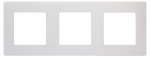 Рамка для розеток и выключателей ЭРА Серия 12 12-5103-01М на 3 поста, Сатин, белый матовый Рамка для розеток и выключателей ЭРА Серия 12 12-5103-01М на 3 поста, Сатин, белый матовый
